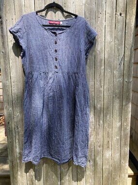 Pyne & Smith | Dresses | Pyne Smith Linen Dress Xs | Poshmark
